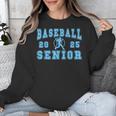 Baseball Senior Night Baseball Senior 2025 Graduation 26 Unisex Sweatshirt