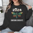 Biology Class Of 2024 Emerging Graduation For Him Unisex Sweatshirt