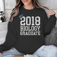Biology Graduation Shirt 2018 Science Biology Graduate Unisex Sweatshirt