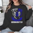 Blue In Memory Of Goddaughter Colon Cancer Awareness Shirts Unisex Sweatshirt Blue In Memory Of Goddaughter Colon Cancer Awareness Shirts Unisex Sweatshirt