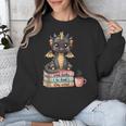 Book Lover Stay Weird Be Kind Read Books Baby Dragon Unisex Sweatshirt