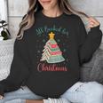All Booked For Christmas Tree Book Bookish Christmas Unisex Sweatshirt All Booked For Christmas Tree Book Bookish Christmas Unisex Sweatshirt