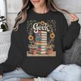 Books Geek Sunflower Floral Cute Vintage Books Reader Lover Unisex Sweatshirt Books Geek Sunflower Floral Cute Vintage Books Reader Lover Unisex Sweatshirt