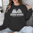 Bookworm Aunt Reading Lover Unisex Sweatshirt Bookworm Aunt Reading Lover Unisex Sweatshirt