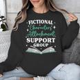 Bookworm Fictional Character Introvert Unisex Sweatshirt