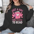 Bookworm Just A Girl Who Loves To Read Unisex Sweatshirt