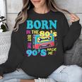 Born In The 80's But 90's Made Me Nostalgia Cassette Tape Unisex Sweatshirt