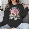 Born To Read Book Forced To Read Emails Skeleton Unisex Sweatshirt