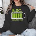 Bsc Completed Bachelor Of Science Graduation 2025 Unisex Sweatshirt