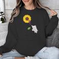 Caring Memory Elephant Sunflower Alzheimer Unisex Sweatshirt