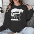 Cat Book Books And Cats Cat Lover Cat Mom Book Lovers Unisex Sweatshirt