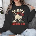 Cat Lover Sorry Cant Go Im An Indoor Introvert Cat Mom Unisex Sweatshirt Cat Lover Sorry Cant Go Im An Indoor Introvert Cat Mom Unisex Sweatshirt