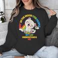 Cat Mom Loves Cats Dad Not In The Mood For People Introvert Unisex Sweatshirt