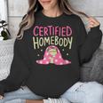 Certified Homebody Trendy Frog Introvert Unisex Sweatshirt Certified Homebody Trendy Frog Introvert Unisex Sweatshirt
