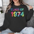 Class Of 1974 School Reunion College Highschool Graduation Unisex Sweatshirt