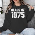 Class Of 1975 Highschool College Graduation Reunion T- Unisex Sweatshirt