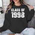 Class Of 1998 High School College Graduation Reunion Unisex Sweatshirt