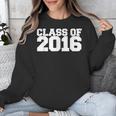 Class Of 2016 Senior Graduation Novelty FashionShirt Top Unisex Sweatshirt