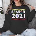 Class Of 2021 Senior Year 90's TV Style Graduation For Grad Unisex Sweatshirt