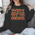 Class 2022 Senior 80s 90s Rock Retro Vintage Graduation Unisex Sweatshirt