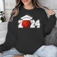 Class Of 2024 Graduation For Him Her Bowling Sports Unisex Sweatshirt