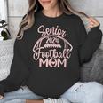 Class Of 2024 Senior Football Graduation Mom Unisex Sweatshirt