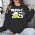 Class Of 2025 Graduation Senior Tennis Player Unisex Sweatshirt