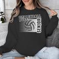 Class Of 2025 Volleyball Senior Class 25 Graduation Unisex Sweatshirt