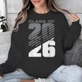 Class Of 2026 High School Senior Graduation Grey Sport Style Unisex Sweatshirt