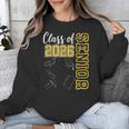 Class Of 2026 Senior 26 High School Graduation -Gold Unisex Sweatshirt