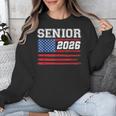 Class Of 2026 Senior Back To School American Flag Graduation Unisex Sweatshirt
