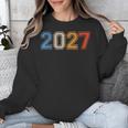 Class Of 2027 Graduate Shirts For Men Women Graduation Retro Unisex Sweatshirt