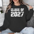 Class Of 2027 High School College Graduation Reunion T-Shirt Unisex Sweatshirt