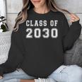 Class Of 2030 High School Graduation Date Kindergarten Shirt Unisex Sweatshirt