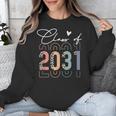 Class Of 2031 School College Retro Graduation Vintage Grad Unisex Sweatshirt