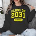 Class Of 2031 Shirts For Kindergarten Photo To Graduation Unisex Sweatshirt