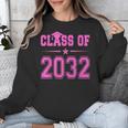 Class Of 2032 Pink Girls Shirt Graduation Unisex Sweatshirt