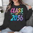 Class Of 2036 First Day Kindergarten Grow With Me Graduation Unisex Sweatshirt