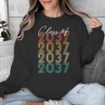 Class Of 2037 Vintage Kindergarten To Graduation Unisex Sweatshirt