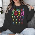 Class Of 2038 Senior Class 2038 Idea Graduation Grow With Me Unisex Sweatshirt