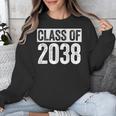 Class Of 2038 Shirt Senior 2038 Graduation Unisex Sweatshirt