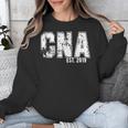 CNAs Graduation Shirt CNA Est 2019 Unisex Sweatshirt