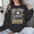College Grad Class Of 2028 Senior Graduate Graduation 2028 Unisex Sweatshirt