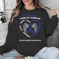 Colorectal Wings In Memory Of Husband Colon Cancer Awareness Unisex Sweatshirt Colorectal Wings In Memory Of Husband Colon Cancer Awareness Unisex Sweatshirt