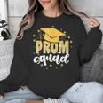 Cool Prom Squad 2025 Prom Graduation Party Matching 2025 Unisex Sweatshirt