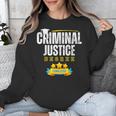 Criminal Justice Degree Graduation Senior Celebration Grad Unisex Sweatshirt