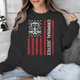 Criminal Justice Major College Student Graduate Graduation Unisex Sweatshirt