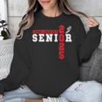 Cross Country Senior Night Senior 2025 Graduation Party 6 Unisex Sweatshirt