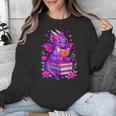 Cute Dragon Reading Books Bookworm Unisex Sweatshirt