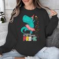 Cute Magical Ballerina Dino Unicorn Pre-K Graduation Unisex Sweatshirt